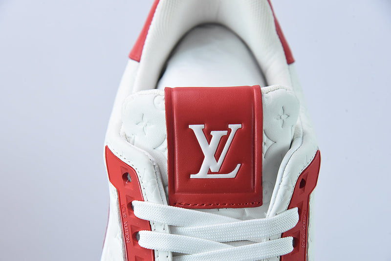 Louis Vuitton LV Trainer Red White