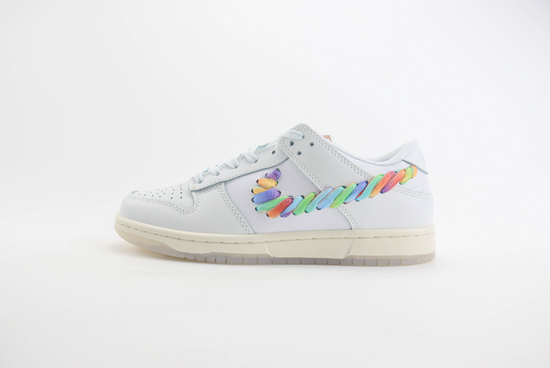 Nike SB Dunk Low GS "Rainbow Swoosh"