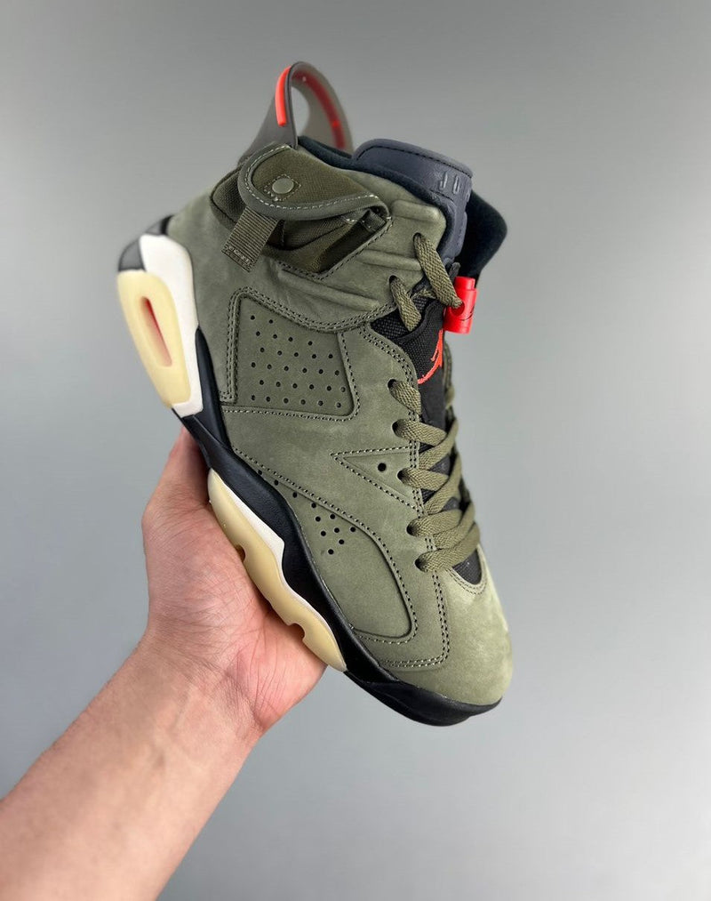 Nike Air Jordan 6 Travis Scott Medium Olive