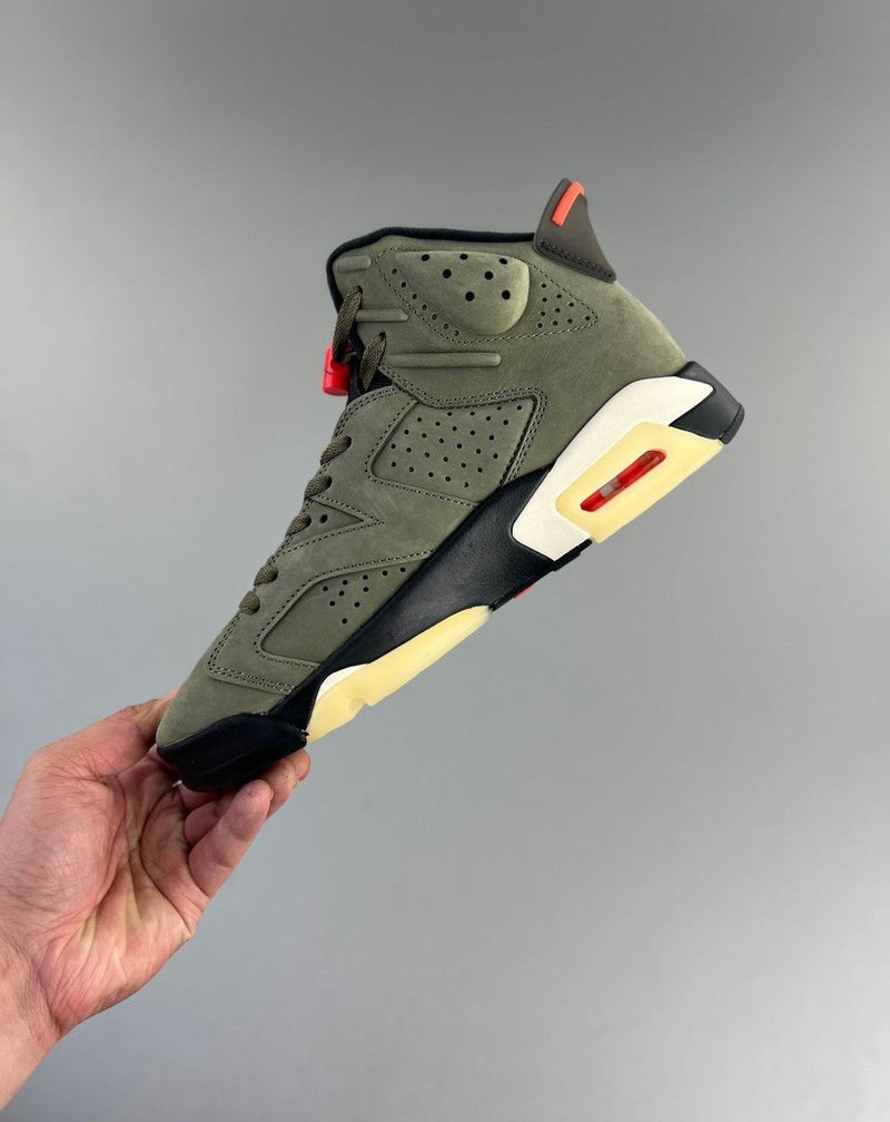 Nike Air Jordan 6 Travis Scott Medium Olive