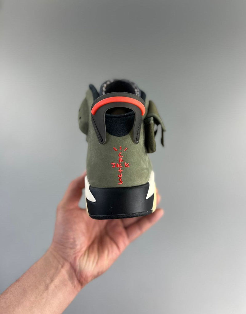 Nike Air Jordan 6 Travis Scott Medium Olive