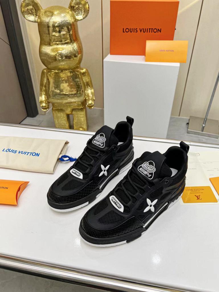 Louis Vuitton LV Skate Sneaker "Black White"