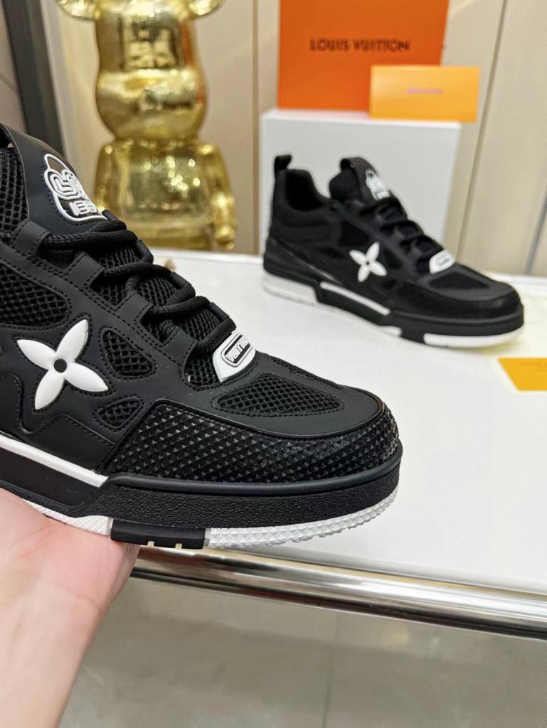 Louis Vuitton LV Skate Sneaker "Black White"