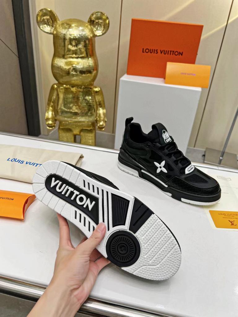 Louis Vuitton LV Skate Sneaker "Black White"