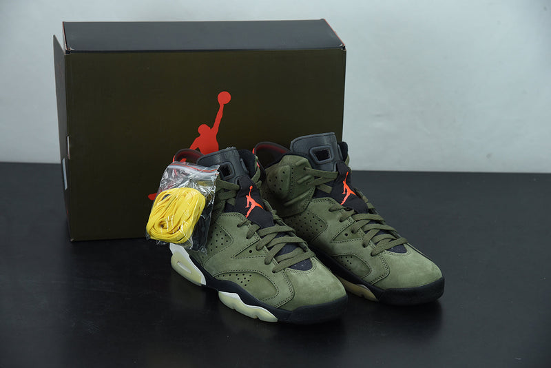 Nike Air Jordan 6 Travis Scott Medium Olive